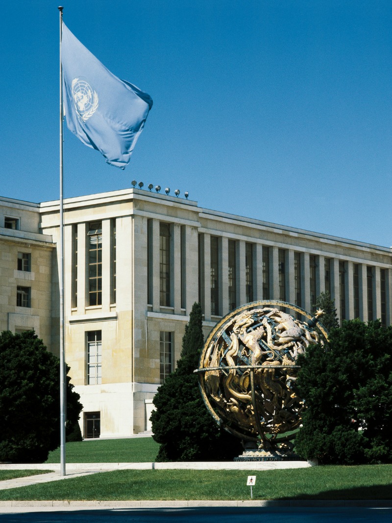 Vue du Palais des Nations © Office du tourisme de Genève