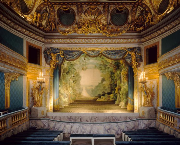 Théâtre de la reine à Versailles / RMN, Gérard Blot