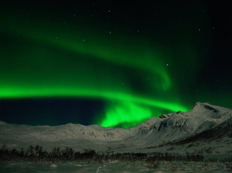 Aurore Boréale, Tromso, Norvège © Gaute Bruvik - Innovation Norway