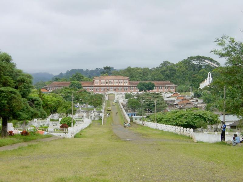 Hôpital, roça Agostinho Neto, Sao Tomé