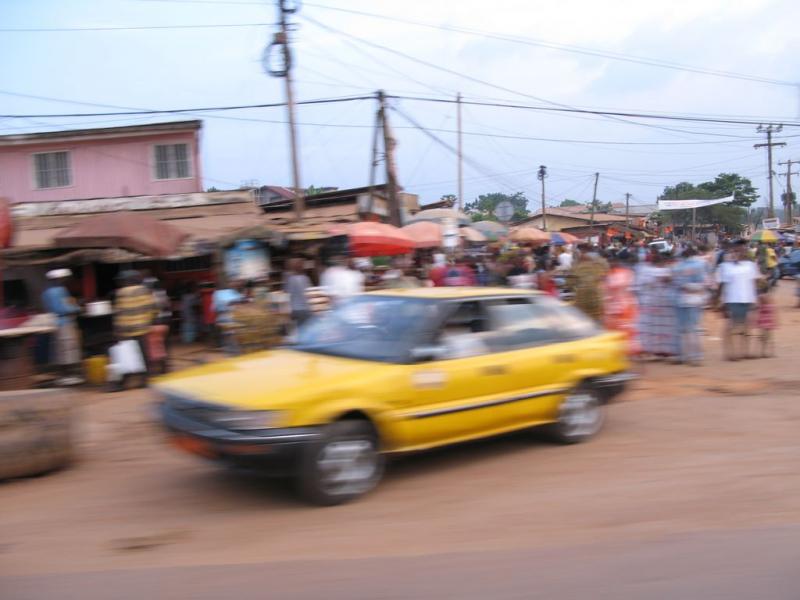 Scène de rue, Cameroun