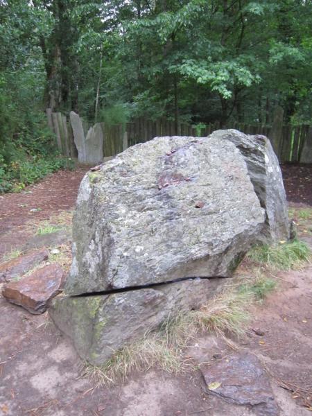 Le tombeau de Merlin, forêt de Brocéliande