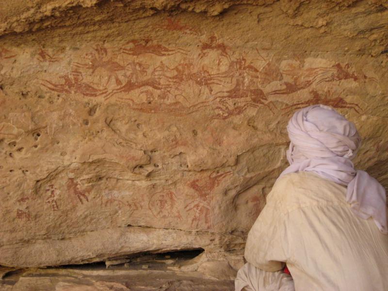 Peintures rupestres, Ennedi, Tchad