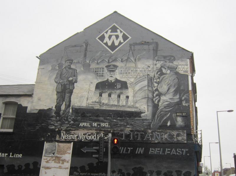 Mur peint, Belfast