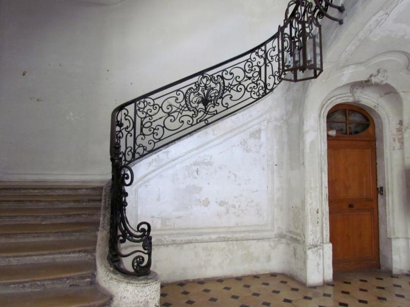 Escalier d'honneur, hôtel Dupin, rue Jean-Jacques Rousseau, Paris