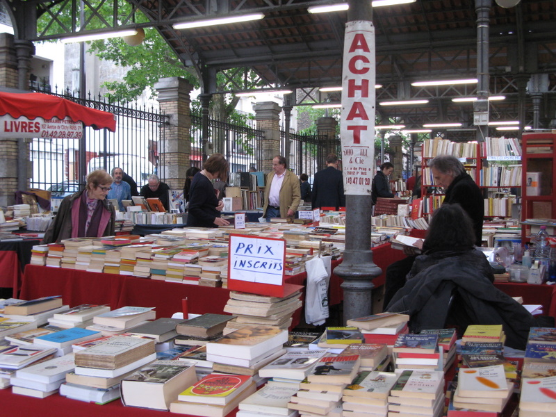 Marché du livre ancien et d'occasion, Parc Georges Brassens, Paris