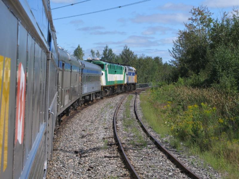 Train de l'Abitibi, Québec