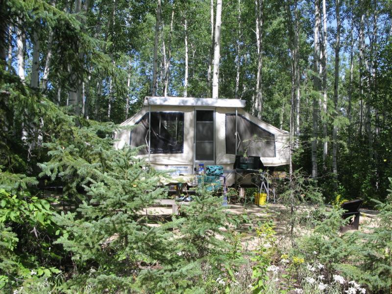 Camping, Parc National d'Aiguebelle, Abitibi, Québec