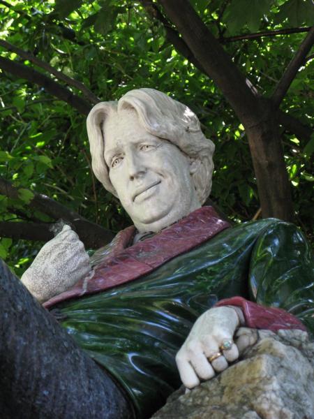 Statue d'Oscar Wilde, Merrion Square, Dublin