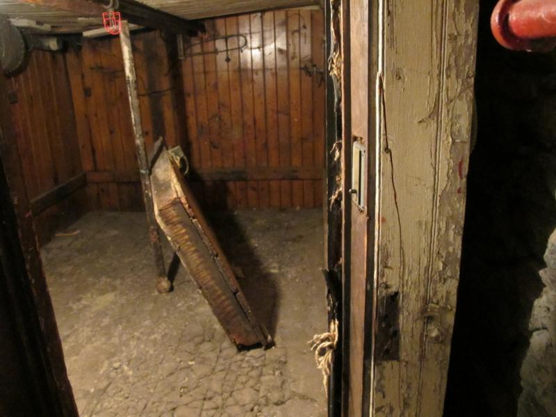 Vieux Frigidaire, sous-sol du musée du gangster, New-York City