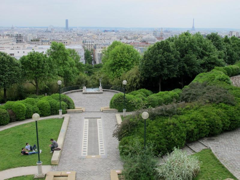 Parc de Belleville, Paris
