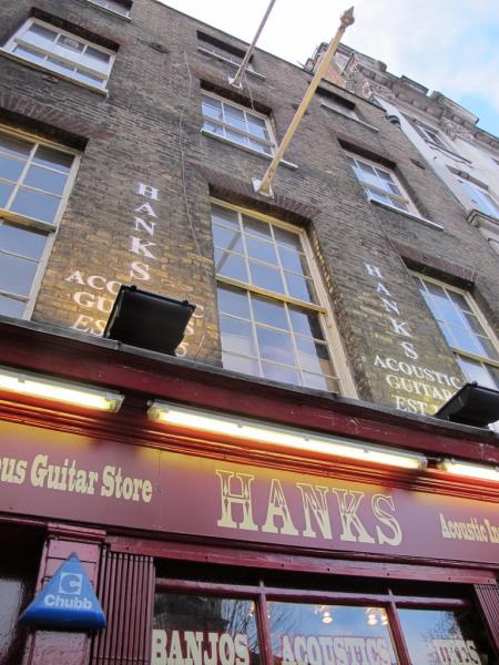 Hanks Guitar Shop, Londres