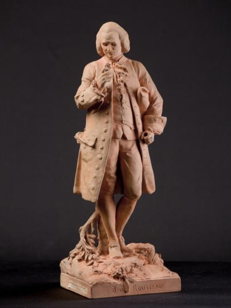 J-J. Rousseau par A. Carrier-Belleuse, Musée de Montmorency © Musée Montmorency