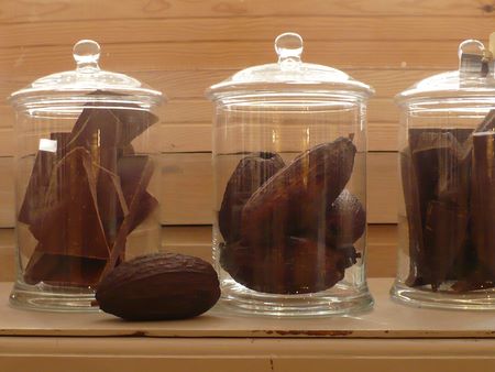Fèves de cacao, Darricau, Bordeaux @Ludovic Dunod
