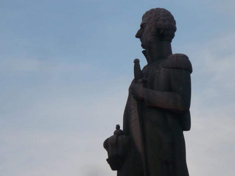 Statue de Bernadotte à Orebro