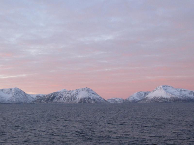 Paysage aux alentours de Tromso, Norvège