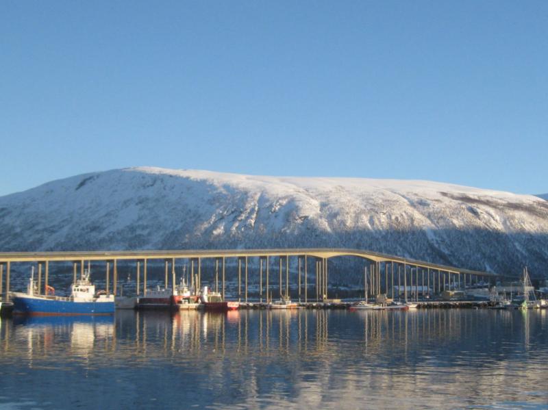 Pont de Tromso, Norvège