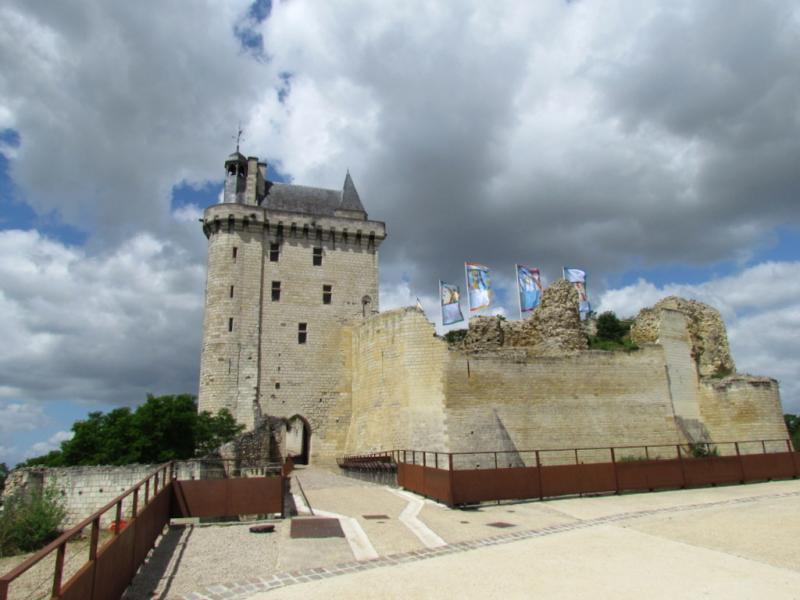 Tour de l'horloge, château de Chinon