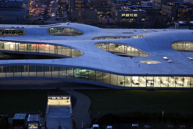 Rolex Learning Center, Lausanne, Suisse © EPFL - Alain Herzog