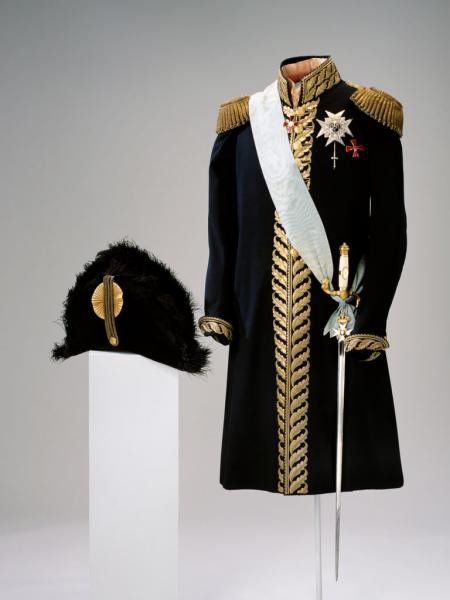 Costume de Karl-Johan Bernadotte, Armurerie Royale, Stockholm
