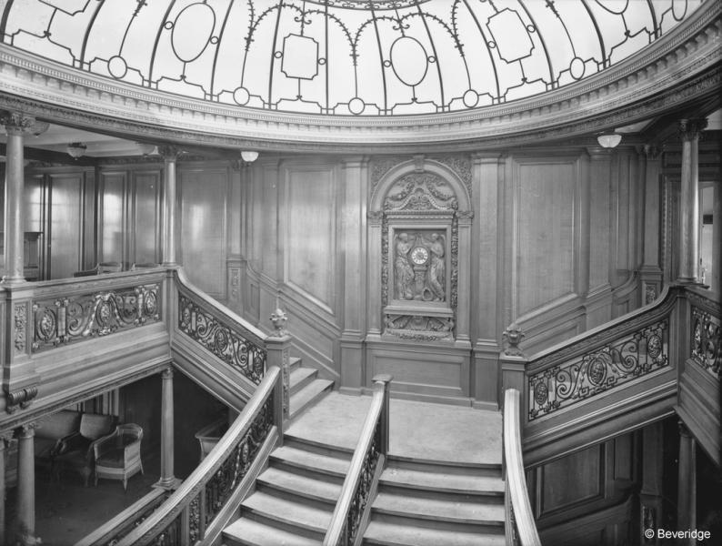 Escalier du Titanic © Beveridge