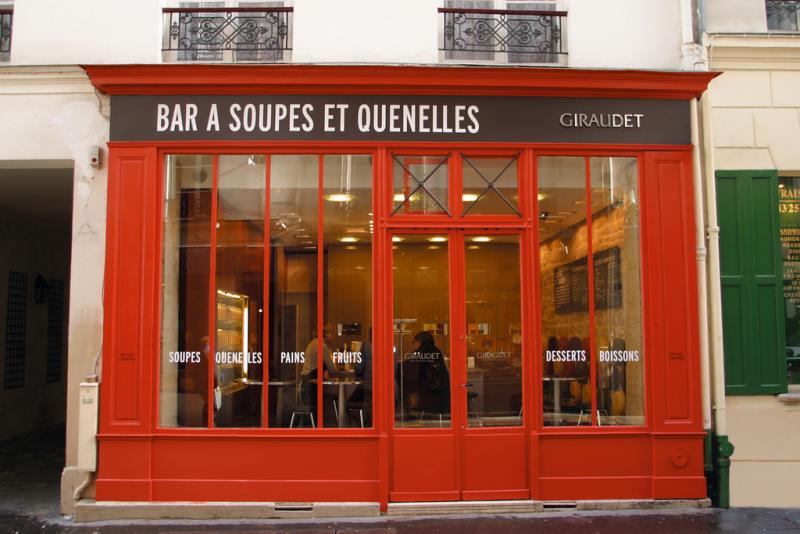 Bar à soupe et à quenelle Giraudet, rue Princesse, Paris