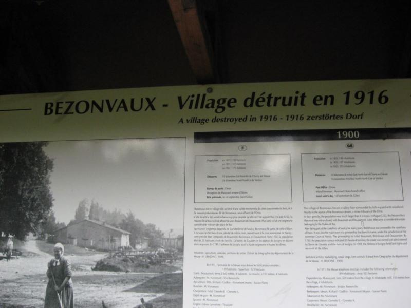 Village dtétruit de Bezonvaux
