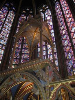 Vitraux de la Sainte Chapelle, Paris, 2009. @Alexia Gaillard