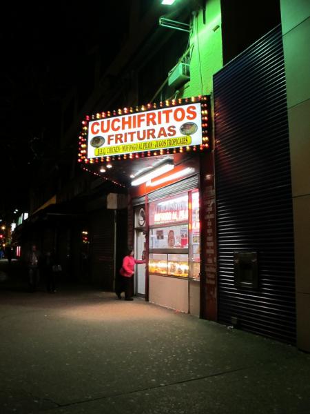 Un snack typique du Spanish Harlem, New York